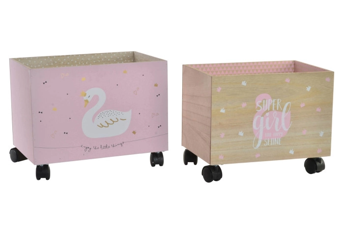 KUTIJA ZA IGRAČKE ITEM SWAN PALE PINK LI- 191514 2/2