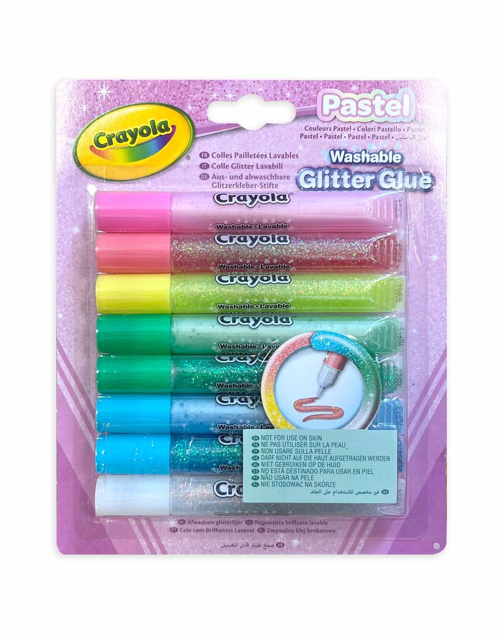LJEPILO GLITER PASTELNO CRAYOLA 69-3524 8/1