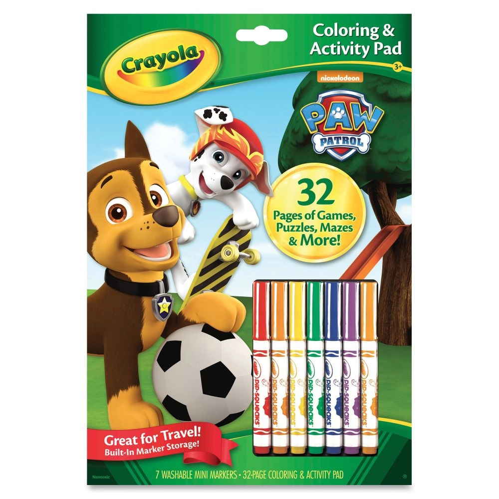 BOJANKA I FLOMASTERI SET PAW PATROL CRAYOLA 04-6918