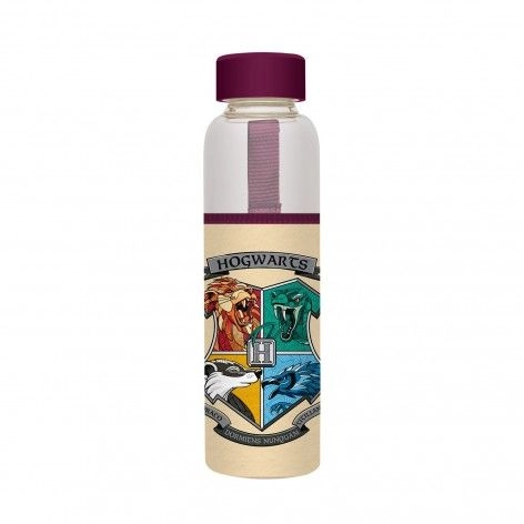 FLAŠA STAKLENA 500ML HARRY POTTER HOGWARTS