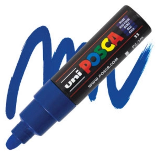 MARKER OBLI UNI POSCA PLAVI PC-7M 66932