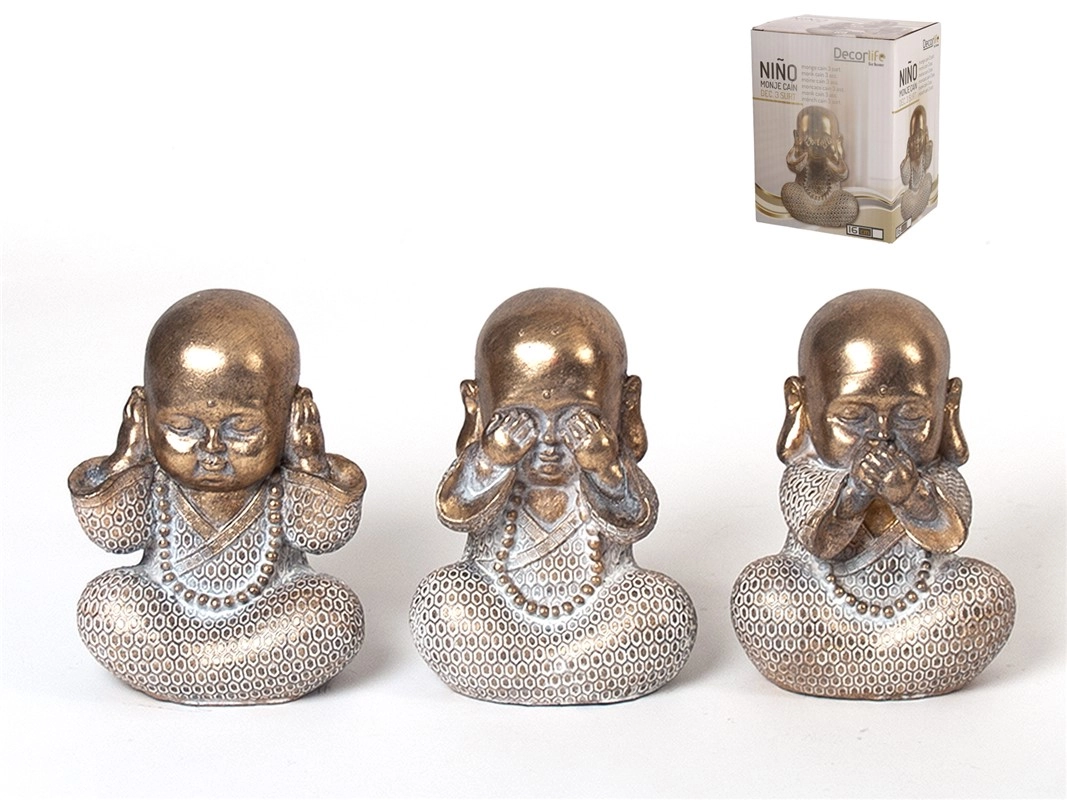 UKRASNA FIGURA GERIMPORT MONK CAIN 3 ASS. 16CM 39264000