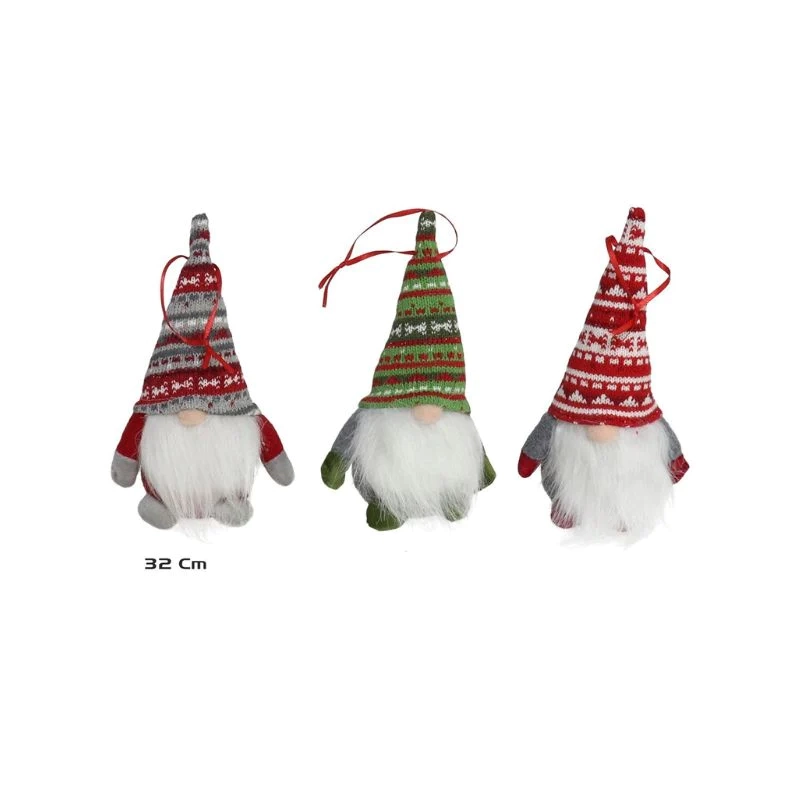 NOVOGODIŠNJI GNOM GERIMPORT 3STD KARL PENDANT GNOME