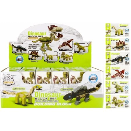 KOCKICE DINO EURO-TRADE 14X8X4 MIX 511405 1/6