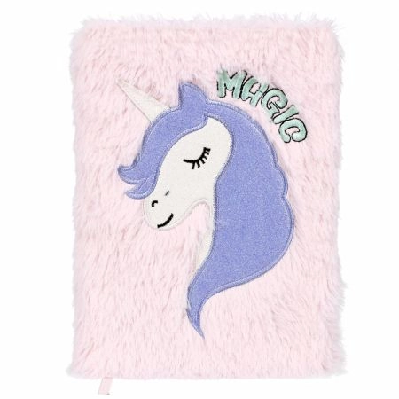 NOTES A5 EURO-TRADE PLIŠANI PASTEL UNICORN 502156