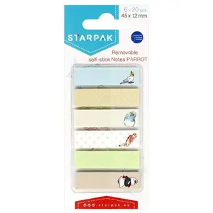 OZNAČIVAČ STRANICA 45X12 120L 6 BOJA EURO-TRADE PARROT 505504