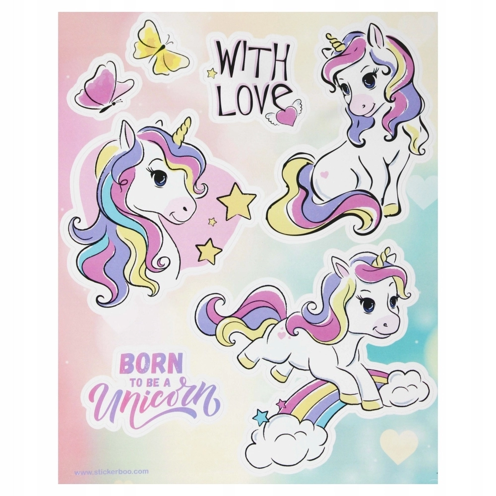 NALJEPNICE ZA PROZOR UNICORN EURO-TRADE 16X21CM 514892