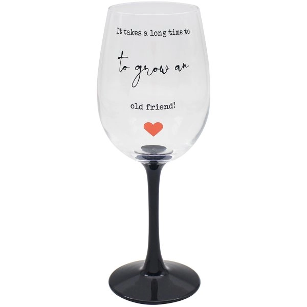 ČAŠA ZA VINO LESSER LIFE IS 4 FRIENDS LP49601