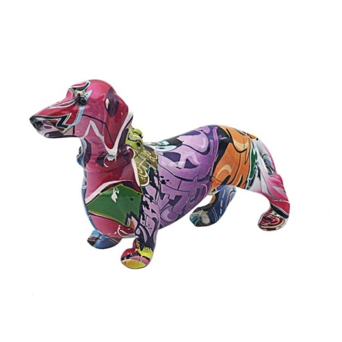 FIGURA LESSER GRAFFITI DACHSHUND S LP72519