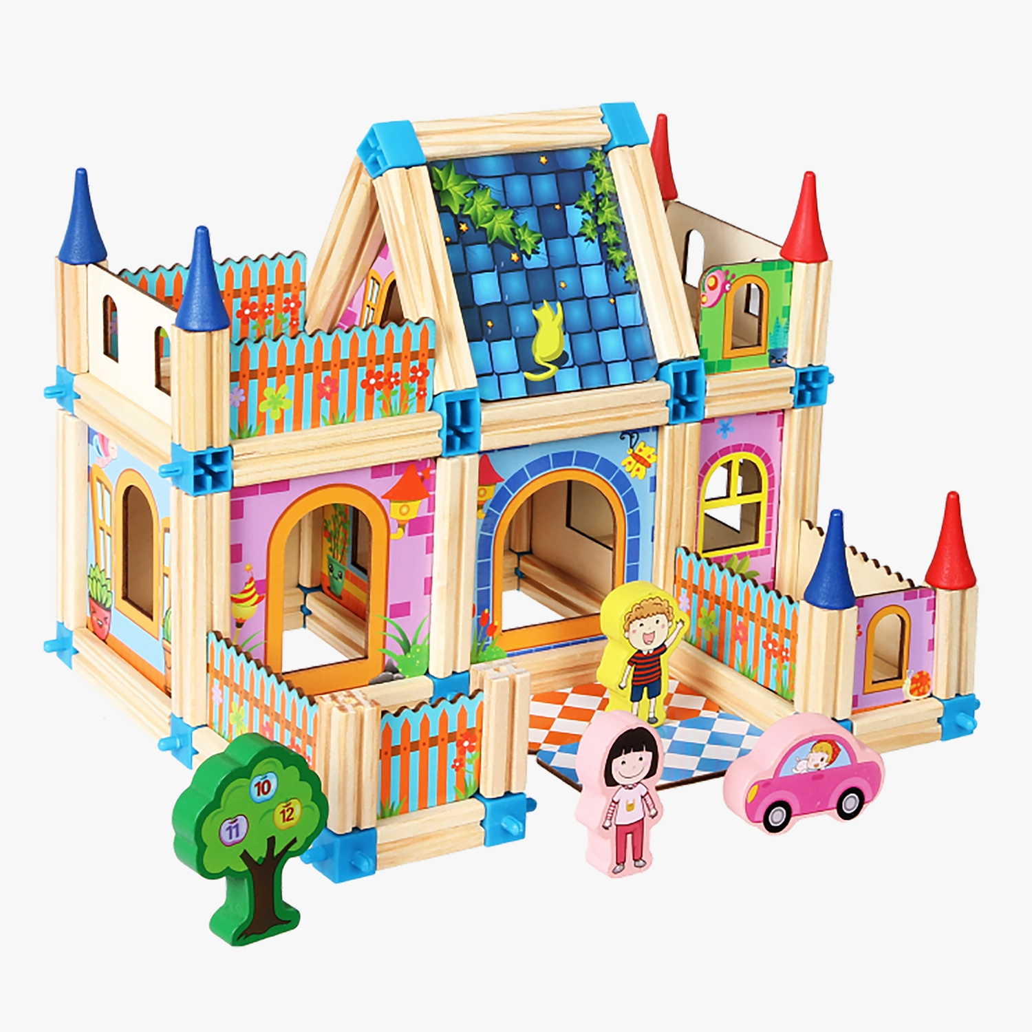 SOVA 3D PUZLE -VESELA KUĆICA 368