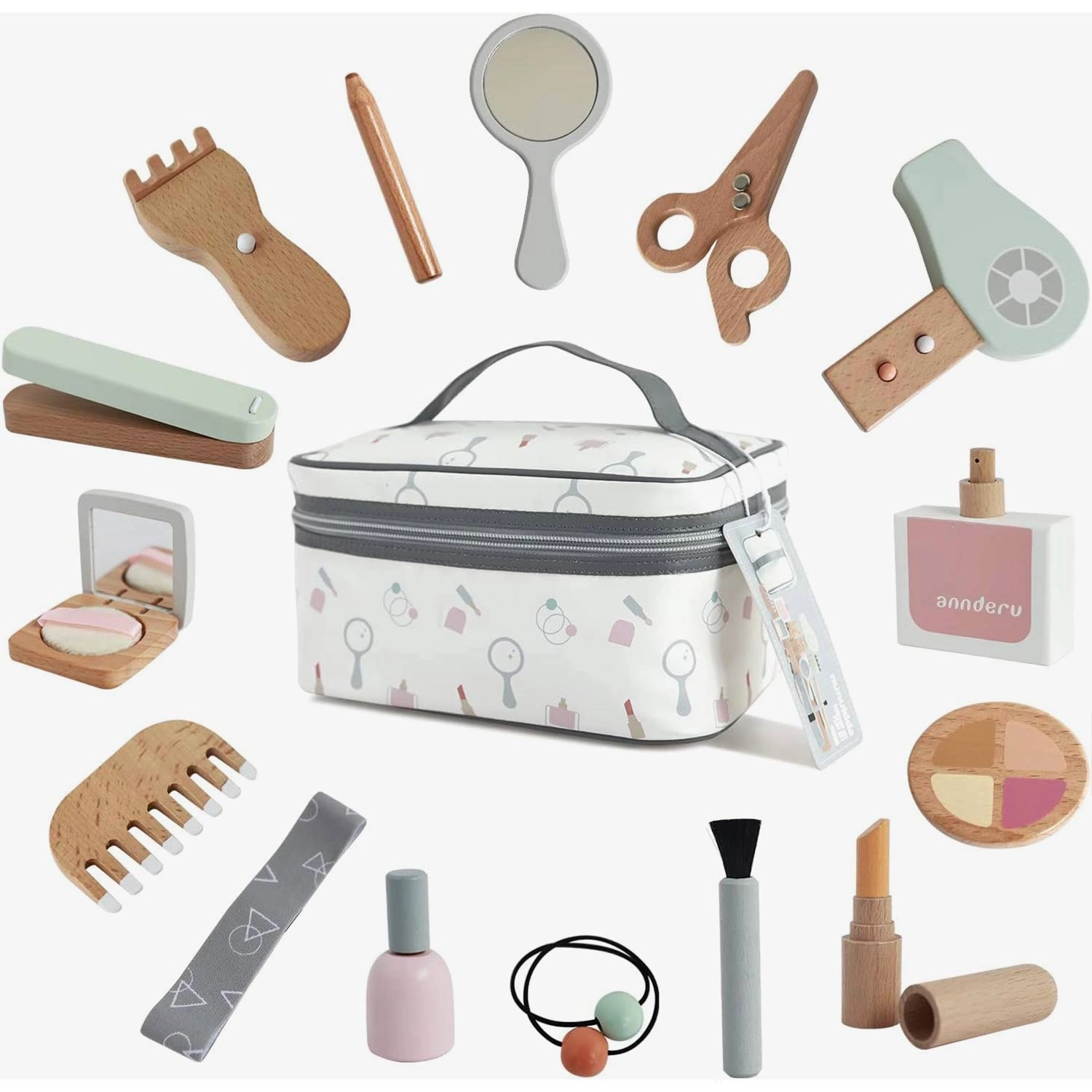 SOVA DRVENI SMINKERSKI I KOZMETIČKI SET 377