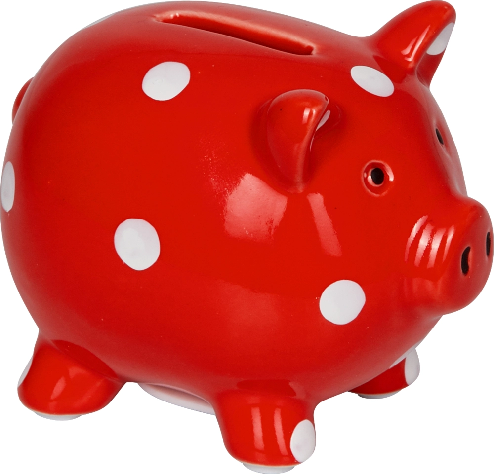 KASICA PRASICA SPIEGELBURG  RED WITH WHITE DOTS 18809