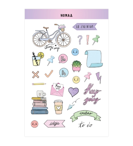 STIKERI ZA PLANER NOMAD LIFE STYLE 1