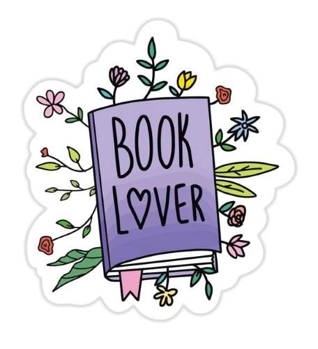 STIKERI NOMAD BOOK LOVER LJUBICASTI