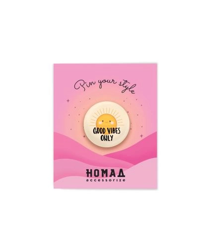 BEDŽ NOMAD GOOD VIBES