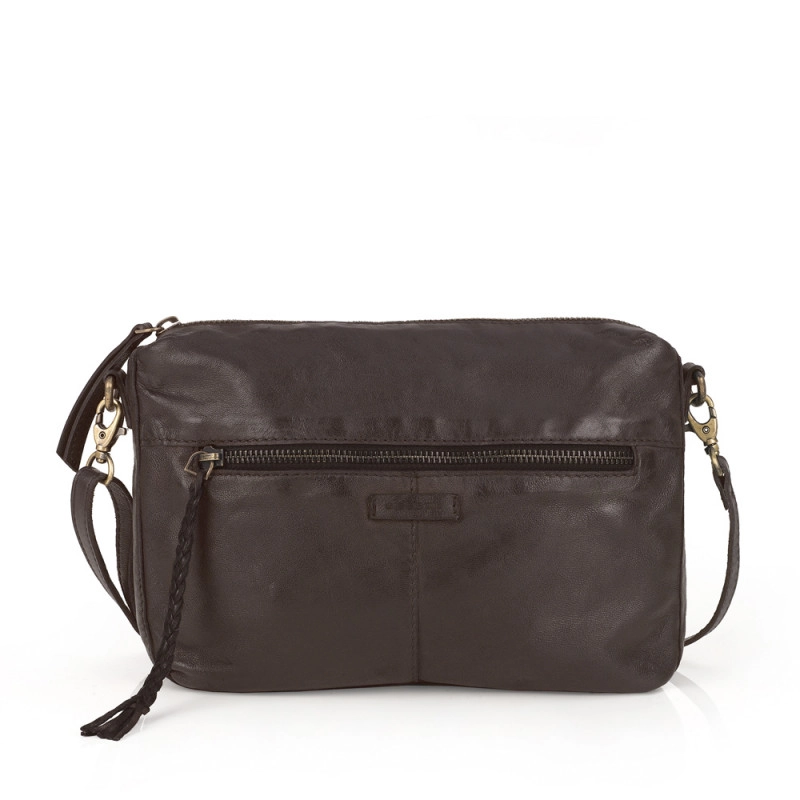 TORBA ŽENSKA KOŽNA GABOL S DELHI BROWN 700200