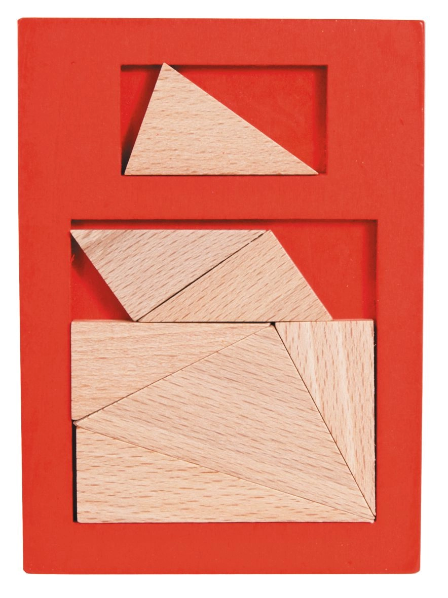 IQ-TEST FRIDOLIN EXTRA PIECE RED TRIANGEL 17104