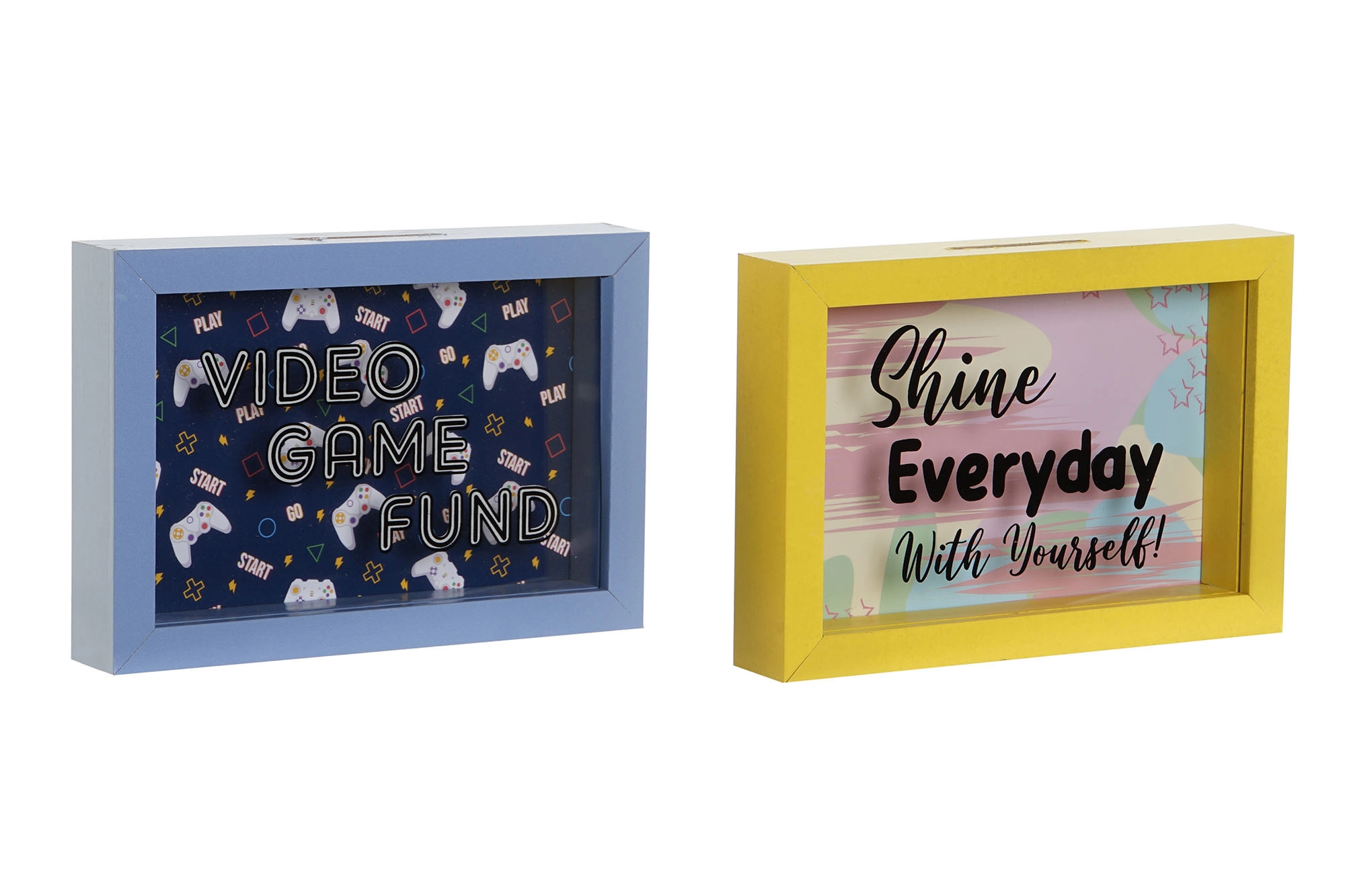 KASICA ZA NOVAC ITEM MDF GLASS 17X3X12 2 MOD HU-209143