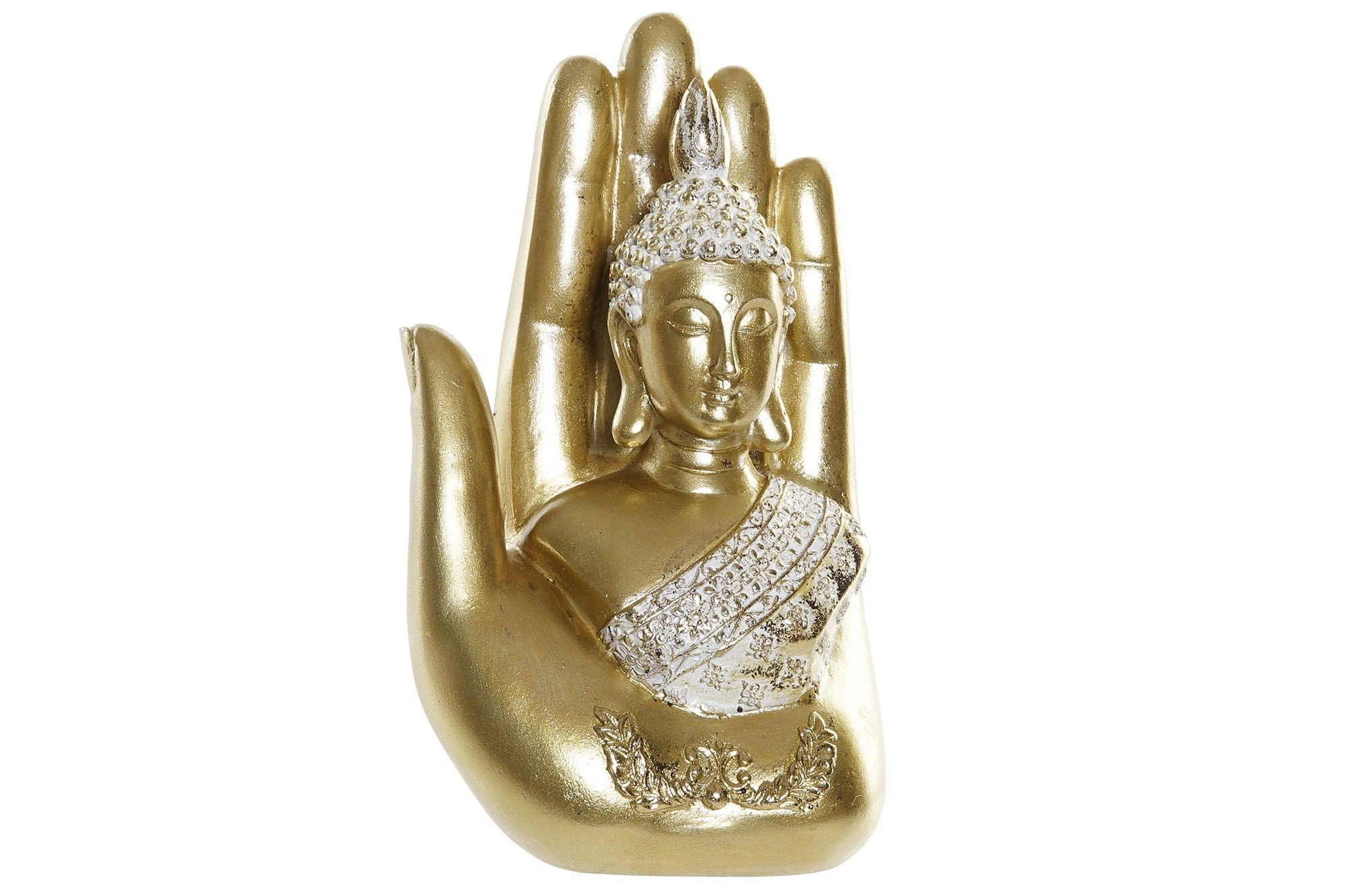 UKRASNA FIGURA BUDA ITEM 11X7X18 HAND GOLDEN RF-182921