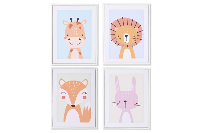 UKRASNA SLIKA ITEM PS 30X2,5X40 ANIMAL FRAMED 4 MOD CU-209575