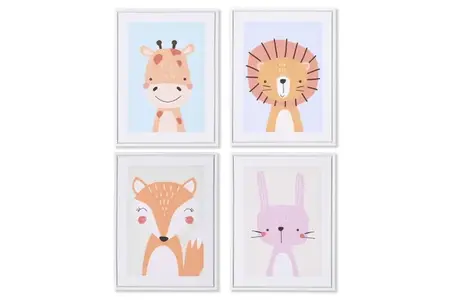 UKRASNA SLIKA ITEM PS 30X2,5X40 ANIMAL FRAMED 4 MOD CU-209575
