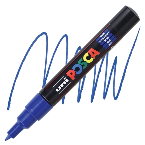 MARKER 0.7 UNI POSCA PLAVI PC-1M 48861