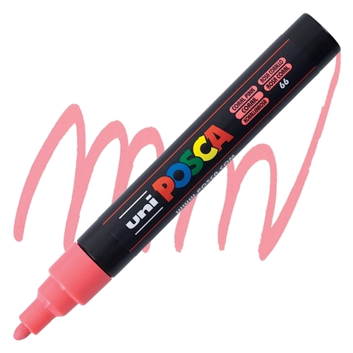 MARKER 0.7 UNI POSCA KORALNO ROZI PC-5M 59772