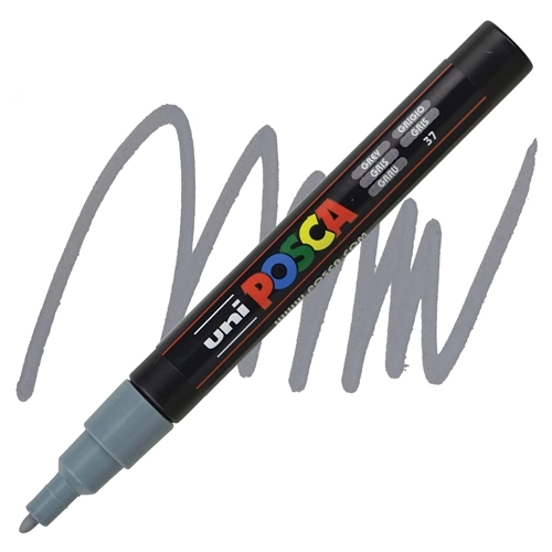 MARKER 0.7 UNI POSCA SIVI PC-3M 63634