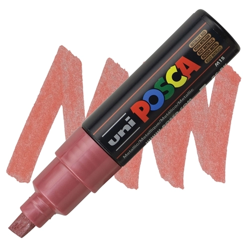MARKER KOSI UNI POSCA METALIC CRVENI PC-8K 63575