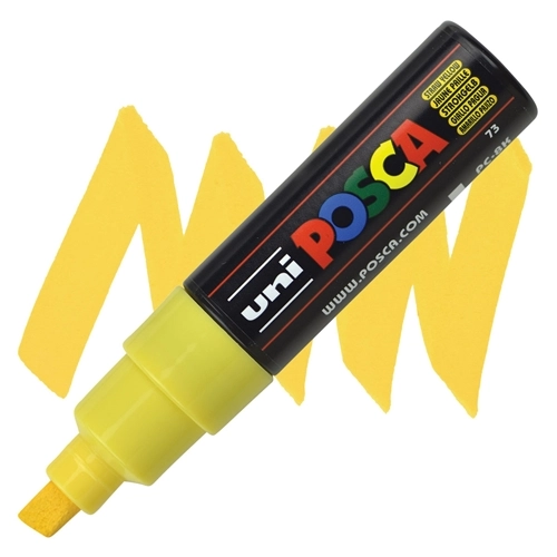 MARKER KOSI UNI POSCA ŽUTI PC-8K 48854