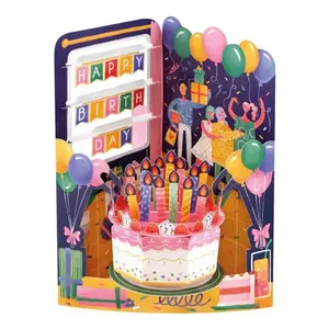 ČESTITKA SANTORO SWING CARDS BIRTHDAY CELEBRATION SC223