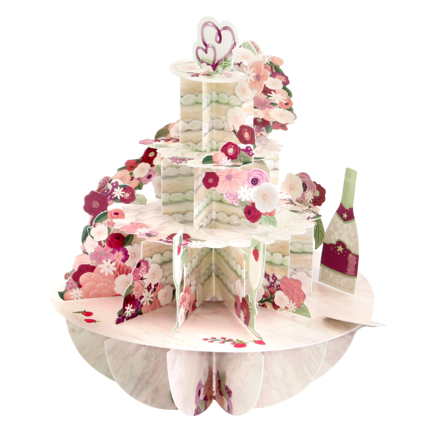 ČESTITKA SANTORO PIROUETTES CUT THE CAKE PS089