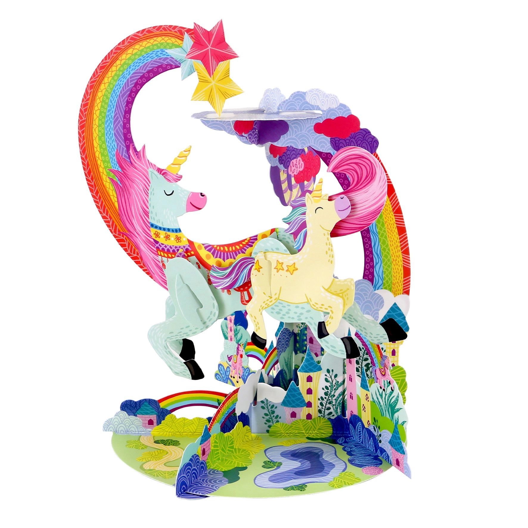 ČESTITKA SANTORO PENDULUM UNICORN PD003