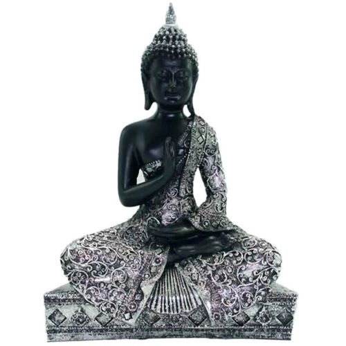 FIGURA BUDA GERIMPORT ARGENTUM THAI 19X8X25CM