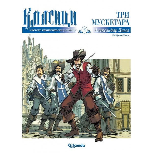 TRI MUSKETARA u stripu