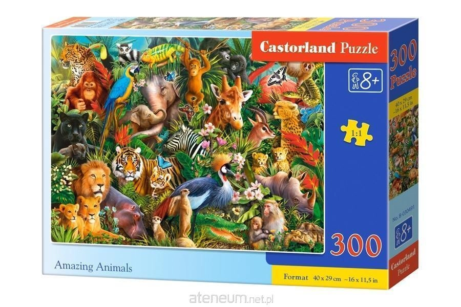 PUZZLE 300 CASTOR AMAYING ANIMALS B-030491