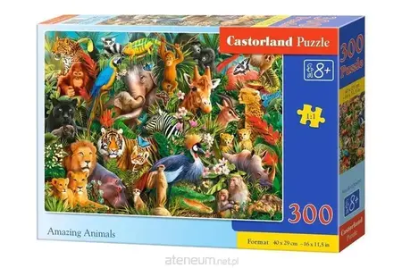 PUZZLE 300 CASTOR AMAYING ANIMALS B-030491