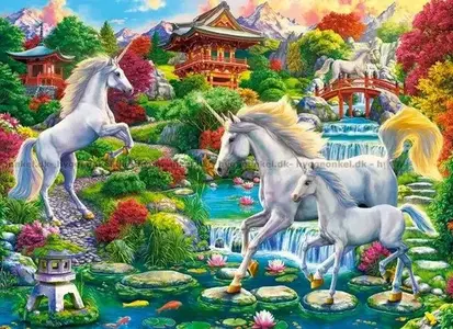 PUZZLE 300 CASTOR UNICORN GARDEN B-030521