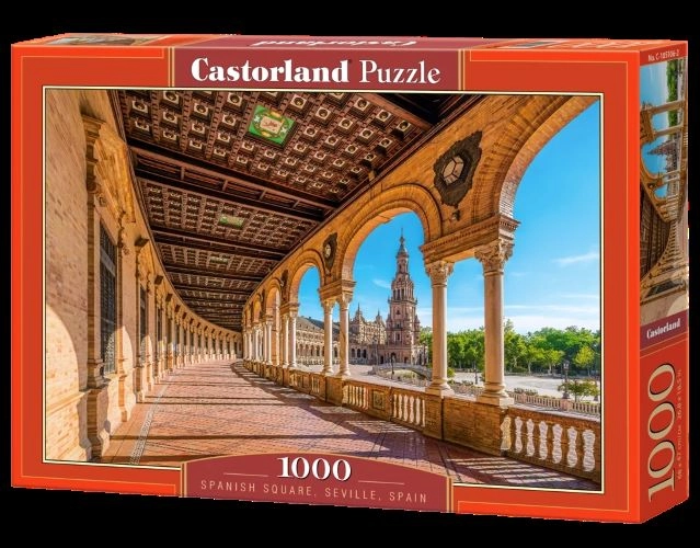 PUZZLE 1000 CASTOR SPANISH SQUARE SEVILLE SPAIN C-105106-2