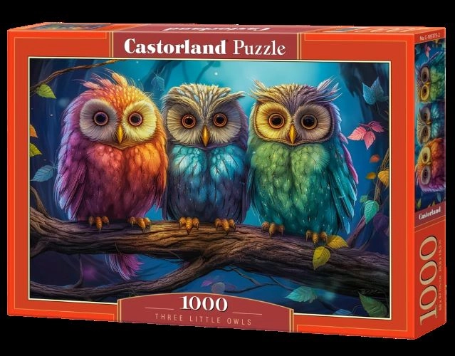 PUZZLE 1000 CASTOR THEREE LITTLE OWLS C-105175-2