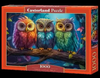 PUZZLE 1000 CASTOR THEREE LITTLE OWLS C-105175-2