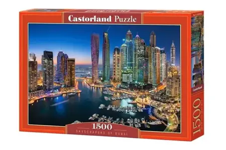 PUZZLE 1500 CASTOR SKYSCRAPERS OF DUBAI C-151813-2