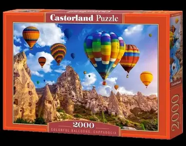 PUZZLE 2000 CASTOR COLORFUL BALLOONS C-200900-2