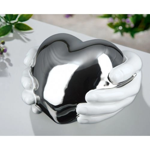 UKRASNA FIGURA SRCE GILDE 17X18X10 CM 28567