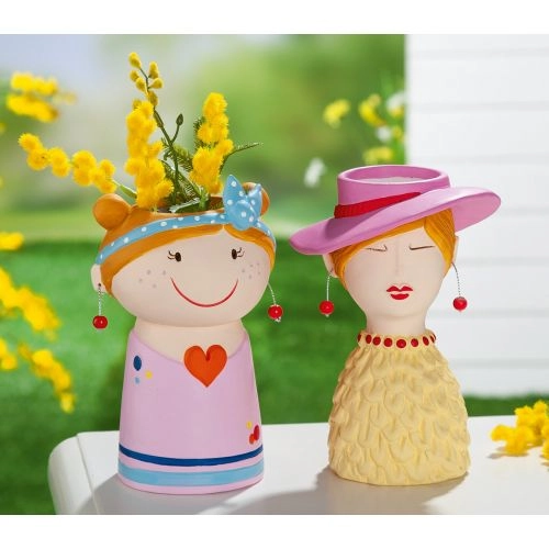 VAZA LADY GILDE 12,5X12X17,5 CM 32385