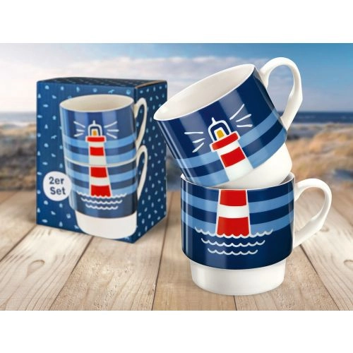 UKRASNA ČAŠA LIGHTHOUSE GILDE 8,5X11,5X14,5 CM 44146