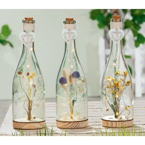 PORUKA U BOCI LED GILDE 29,5X8,4 CM 44353