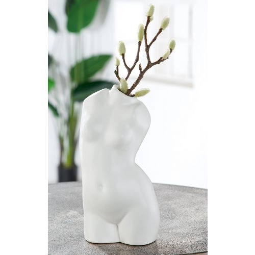 VAZA WHITE LADY GILDE 9X10,5X21 CM 47340