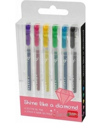 HEMIJSKA OLOVKA GLITTER LEGAMI SHINE LIKE A DIAMOND MULTICOLOR GGPKIT1 6/1