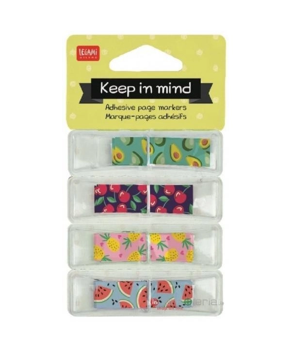 OZNAČIVAČ STRANICE LEGAMI KEEP IN MIND FRUITS  KIMKIT3 1/12